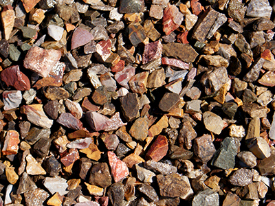 Desert Brown Tucson Landscaping Rocks Decorative Rocks is granite that is naturally brown in color with a unique blend of rose, slate and caramel tones which make it perfect for accenting areas around other rock gardens or use in large outdoor concrete planters. It comes pre-screened in four different sizes. At Arizona Trucking & Materials, we offer a large selection of flagstone, sand and other organic and rock landscaping materials.