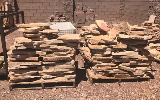 Patio flagstone Tucson AZ, flagstone patio for natural-looking patio or garden path.